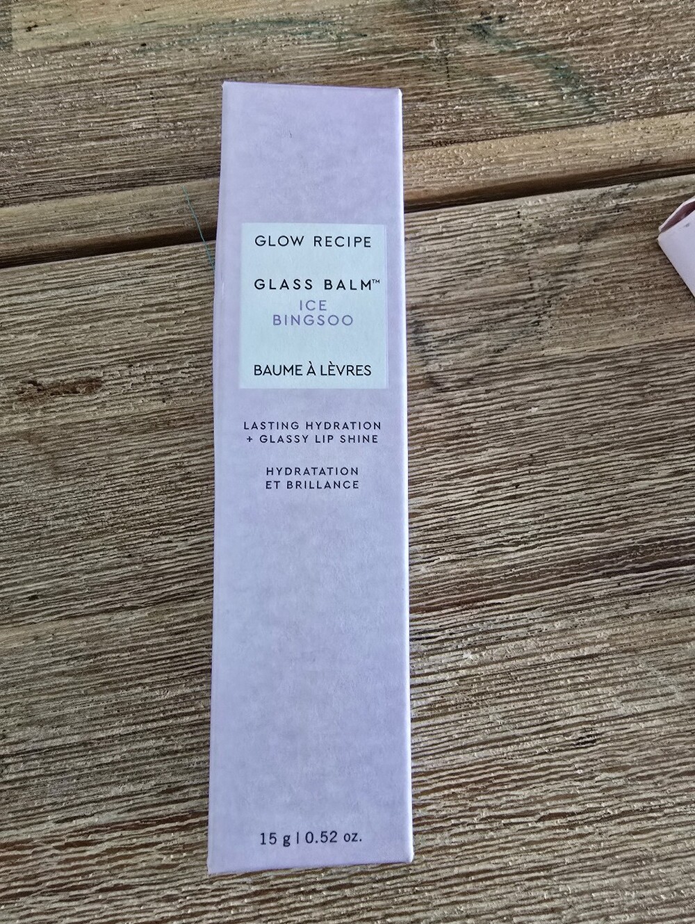 Glow Recipe Glass Balm Ice Bingsoo - Lavender-Tinted Gloss